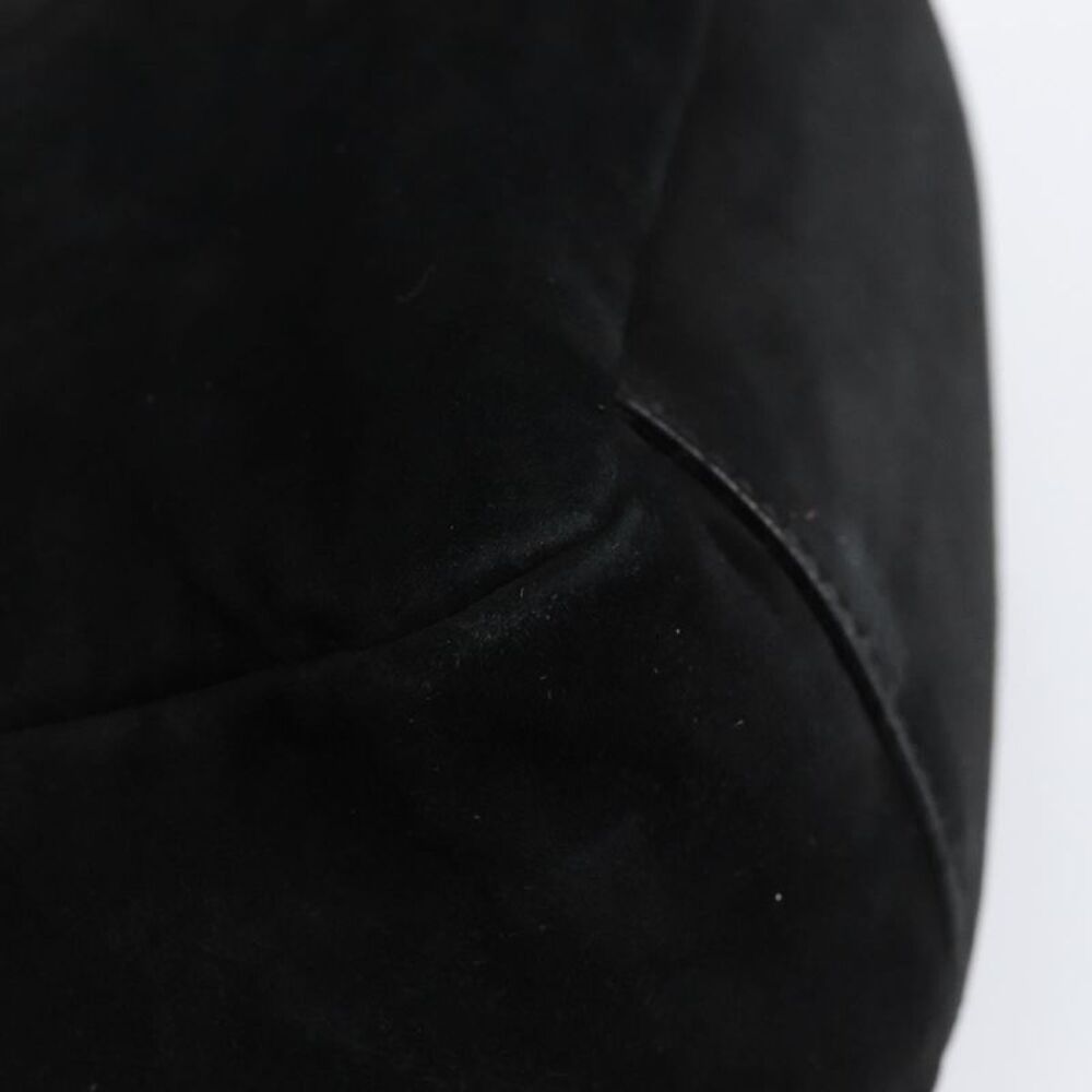 Salvatore Ferragamo Vala Suede Black Suede Handbag - Picture 10 of 16